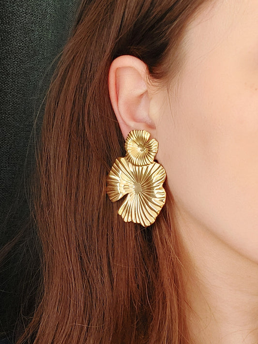 ORION gėlės formos auskarai