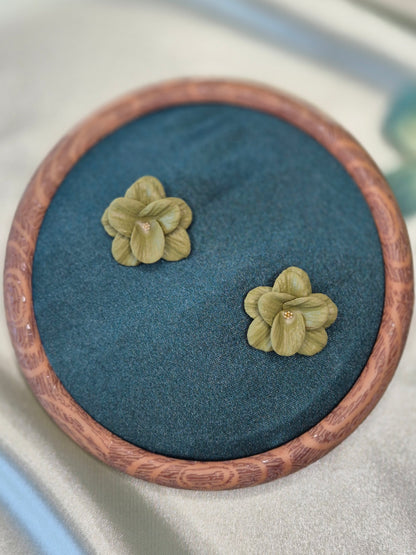 OLIVE gėlės-auskarai