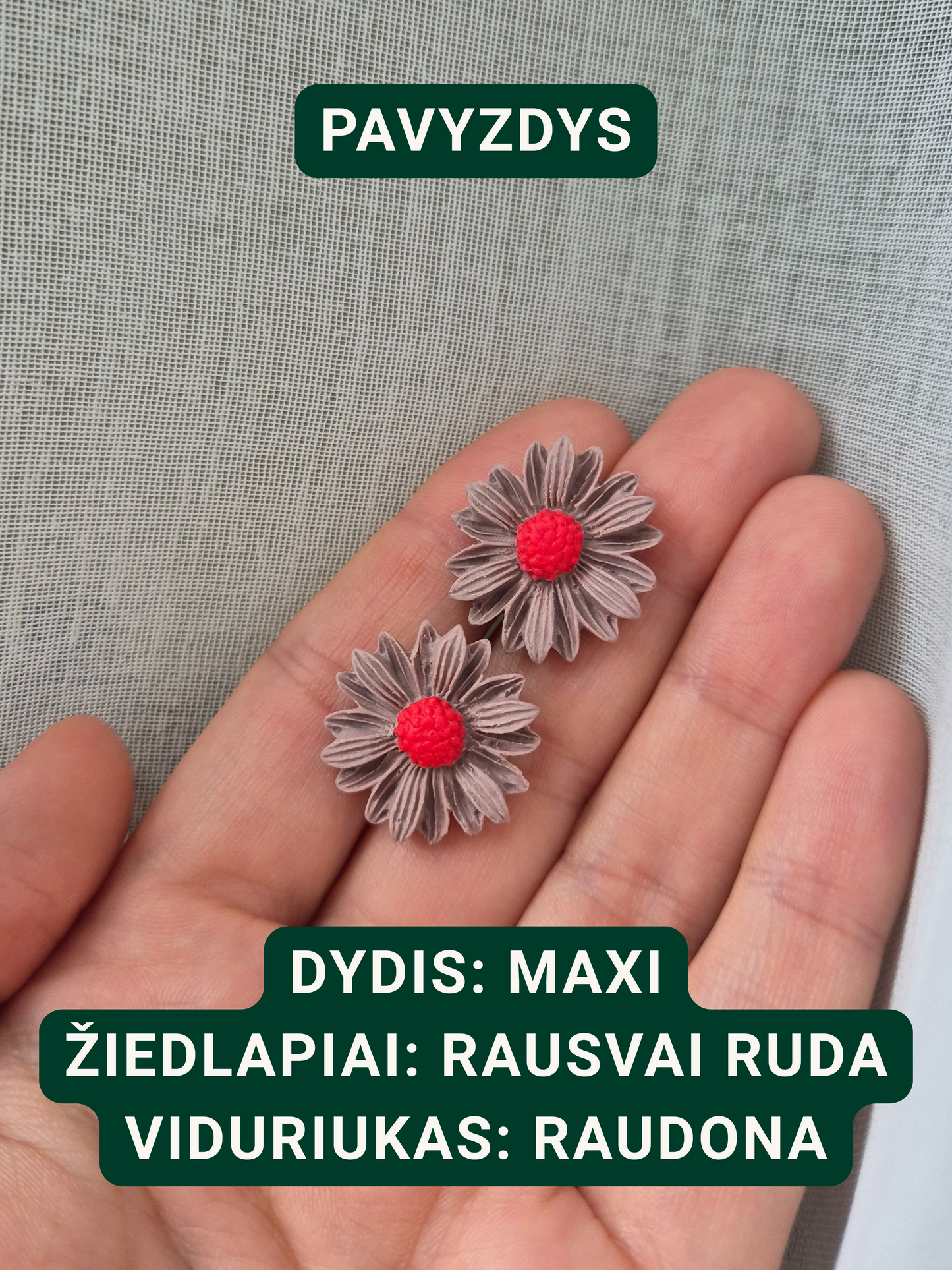 PERSONAL BLOSSOM suasmeninti auskarai